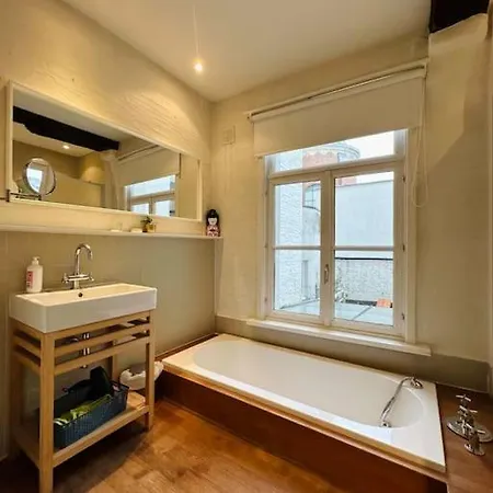Charmante Woning In Center Apartament